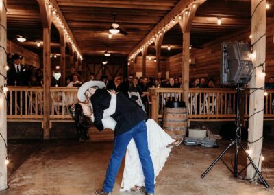 Bride and Groom Dancing at Malden Hill Wedding